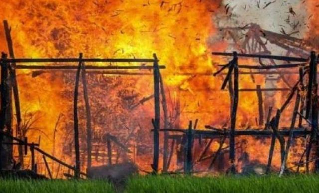 إحراق 62 قرية للروهينغا في ميانمار