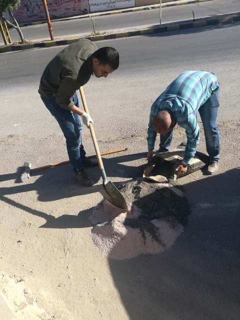 يوم تطوعي لتنظيف المقبرة المسيحية في عجلون