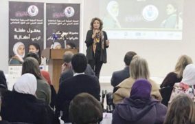 اطلاق حملة شمعة لمناهضة العنف