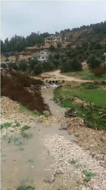 كفرنجة تسجل اعلى نسبة هطول مطري