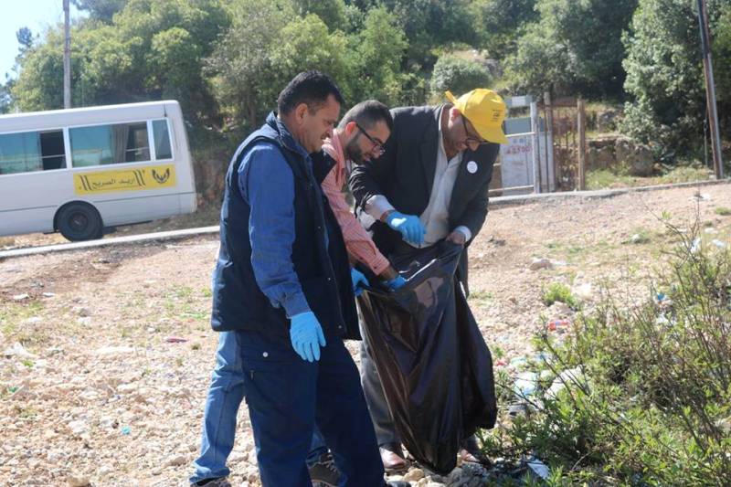 مدير شرطة يرعى فعاليات يوم عمل تطوعي