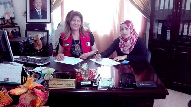 برامج وأنشطة تطوعية ينفذها الهلال الأحمر الأردني في عجلون