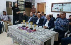 اختتام بطولة  تنس الطاولة في مركز شباب عبين