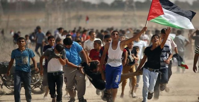 10 اصابات برصاص الاحتلال في غزة وخانيونس