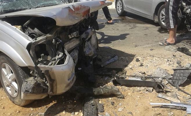 5 اصابات بحادث تصادم في عجلون