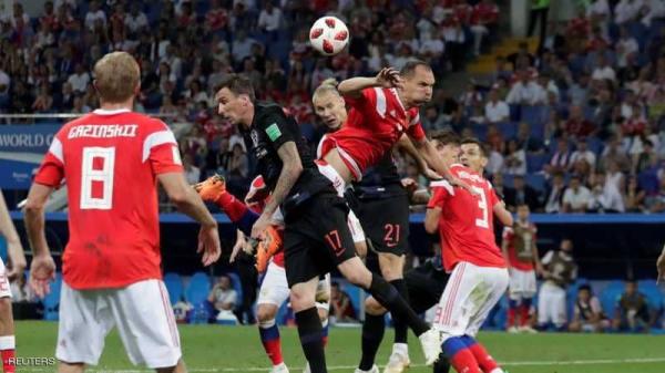 كرواتيا تحقق فوزا على المنتخب الروسي
