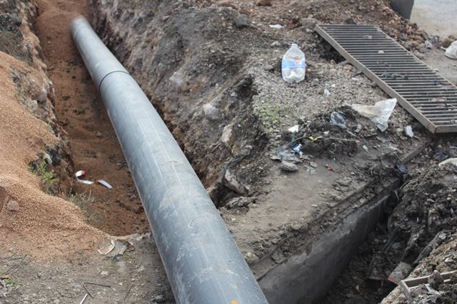 عطاء لتمديد شبكة مياه لمنطقة في اوصرة عجلون
