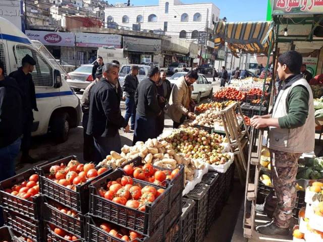 إزالة البسطات العشوائية المخالفة في كفرنجة