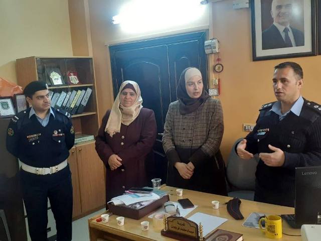 ورشة عمل عن التوعية المرورية في راجب