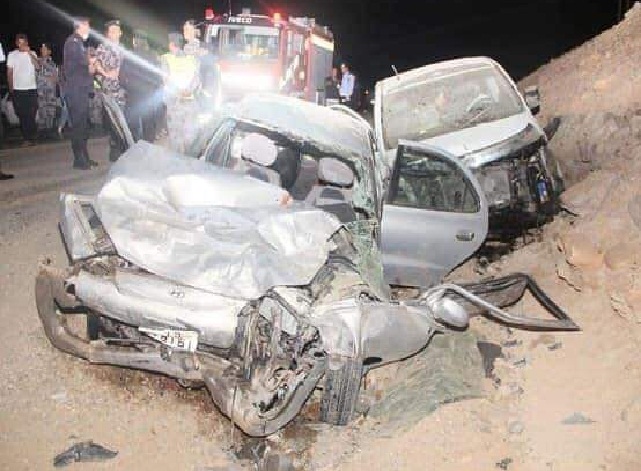 حادث سير يتسبب بــ 4 وفيات على طريق الحسا