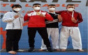 الأردني نوفل يحصد ذهبية الدوري العالمي للشباب والناشئين للكراتيه