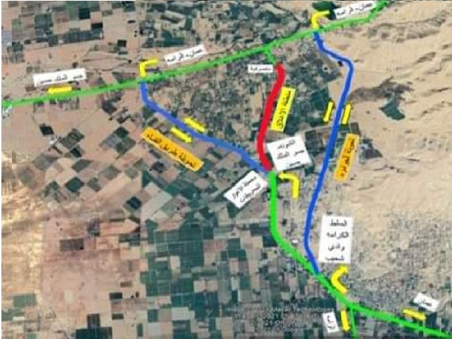 الأشغال: تحويلات مرورية على طريق الشونة الجنوبية - الكفرين