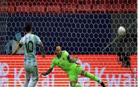 الأرجنتين تلحق بالبرازيل إلى نهائي كوبا أميركا