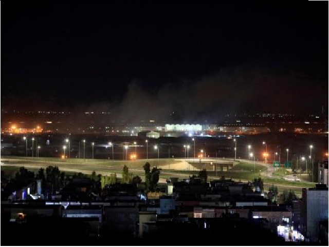 هجوم صاروخي على مطار أربيل في شمال العراق