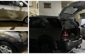 مستوطنون يحرقون 3 مركبات في نابلس