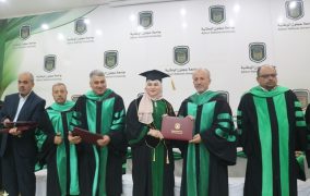 تخريج الفوج العاشر من طلبة جامعة عجلون الوطنية (مصور)