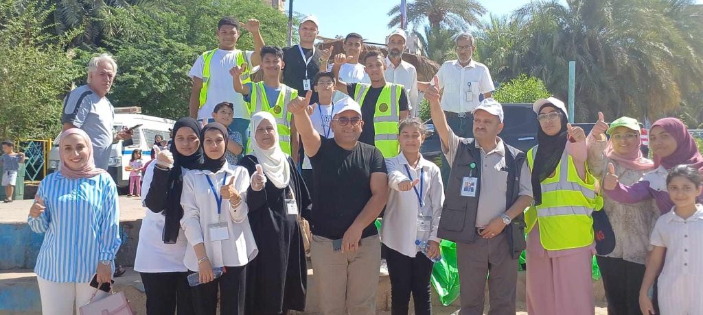 جمعية البيئة تطلق حملة نظفوا العالم من العقبة ..صور