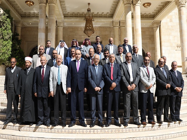 العيسوي يلتقي وفدين من أعضاء الهيئة الادارية لمجلس قبيلة بني عباد وقضاء منشية بني حسن عشيرة الشديفات