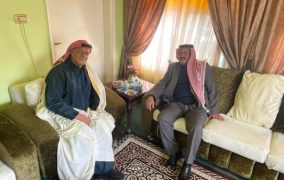 <strong>الكاتب والفنان محمود الزيودي : الملك وولي العهد شرفوني بانتداب معالي المستشار كنيعان البلوي بزيارتي.</strong>