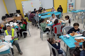 افطار رمضاني لمتلازمة داون في زها التقوى