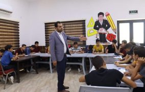 ورشتي عمل حول رسالة عمان ،والسير<br>في مركز شباب عنجرة النموذجي